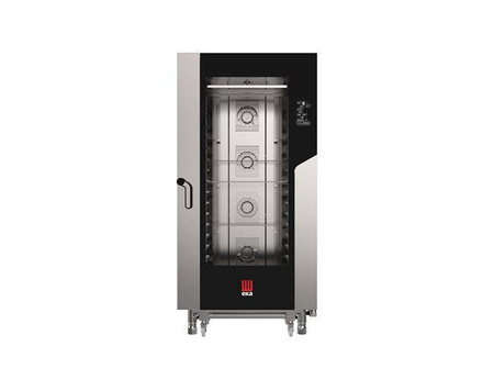 Black Mask 16 x 600 x 400 electric bakery and confectionery oven with direct spray,... HENDI MKF1664BM