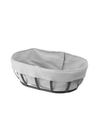 Bread basket with bag oval 250x160x75 mm HENDI 427125