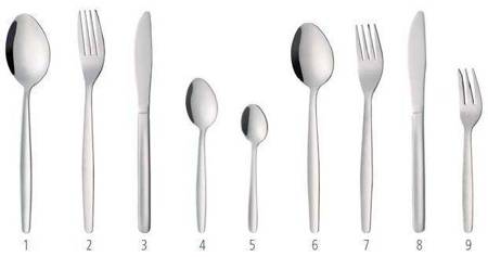 Budget Line espresso spoon - set of 24 pcs. HENDI 764091