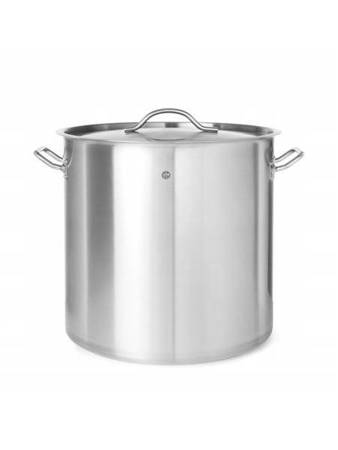 Budget Line tall pot with lid, capacity.37 l, fi.360x(H)360 mm HENDI 834404