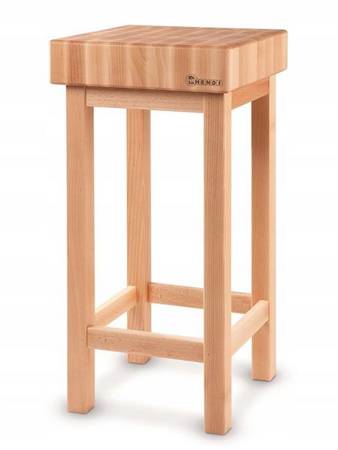 Butcher block - wooden, on a wooden base, with dimensions. 500x400 HENDI 505694
