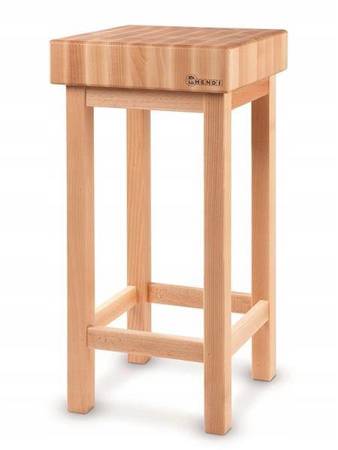 Butcher block - wooden, on a wooden base, with dimensions. 500x400 HENDI 506011