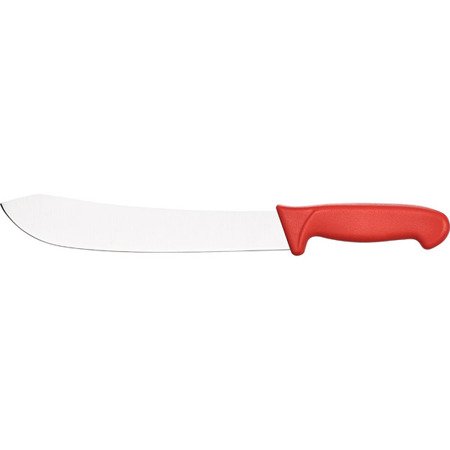 Butcher knife, HACCP,red, L 250 mm 284251 STALGAST