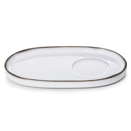 CARACTERE Oval saucer White Cloud TOM-GAST code: RV-654000-4