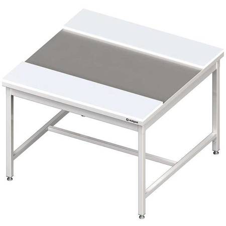 Center table with polyethylene plates 1300x1200x850 mm welded STALGAST MEBLE 980602130