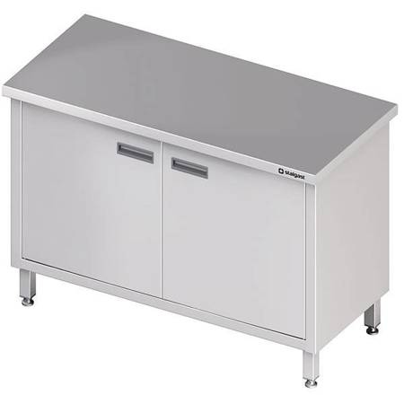 Central table,pass-through table with hinged doors 1100x600x850 mm STALGAST MEBLE 980176110