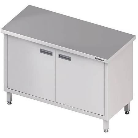 Central table,pass-through with hinged doors 1000x700x850 mm STALGAST MEBLE 980177100