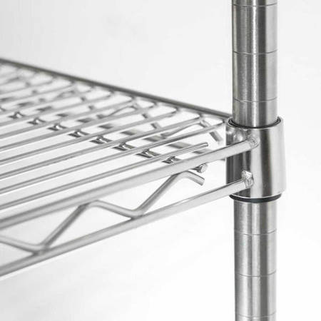 Chrome rack, 4 shelves, folding, 1525x610x1800 mm STALGAST 681152