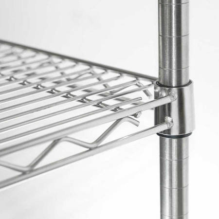 Chrome storage rack 4 shelves 610x455x1800mm STALGAST 680062