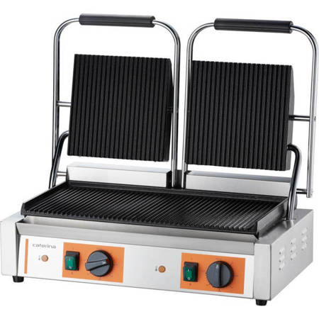 Contact double fluted grill, P 3.6 kW STALGAST 742028