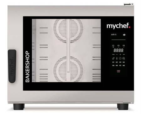 Convection oven with steam | baking | 6x600x400 mm | 10,5 kW | 400 V | Mychef BAKERSHOP AIR-S 6E