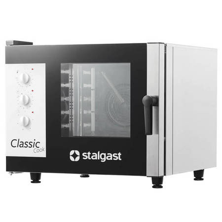 Convection-steam oven, STALGAST ClassicCook, manual, gas, 11xGN1/1, P 20 kW