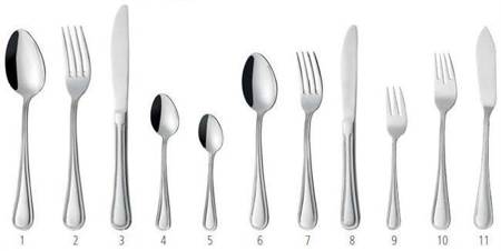 Cutlery "REGGAE" tablespoon - set of 6 pcs. HENDI 767030