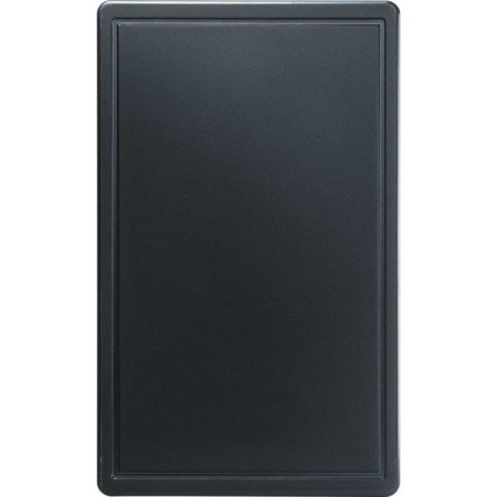 Cutting board, black, GN 1/1 341537 STALGAST