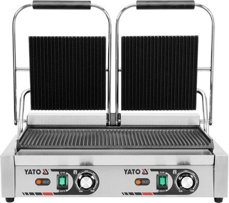 DOUBLE FLUTED CONTACT GRILL 58CM, 3,6KW | YG-04560