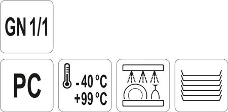 DRAINER FOR GN 1/1 PC | YG-00460