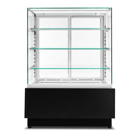 Dolce Visione Neutro Premium 1300 neutral confectionery display case | stainless steel interior | 1300x690x1300 mm