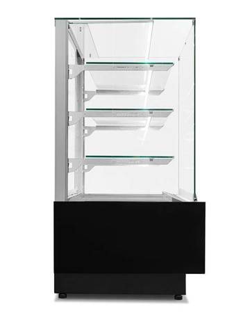 Dolce Visione Neutro Premium 1300 neutral confectionery display case | stainless steel interior | 1300x690x1300 mm