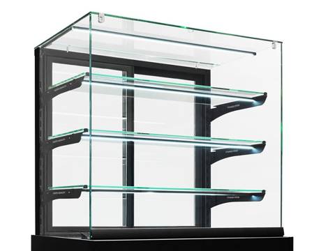 Dolce Visione Neutro Premium 900 | 900x690x1300 mm neutral confectionery display case