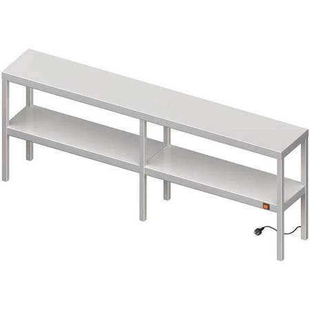 Double table heating extension 1500x300x700 mm STALGAST MEBLE 982233150