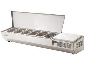 ESSENZIAL LINE EV-254 refrigerated pizza display case