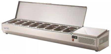 ESSENZIAL LINE EVL-180 refrigerated pizza display case