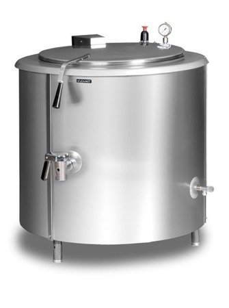 Electric boiling cauldron in round housing POPULAR (capacity 150 l) KE-150.8