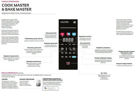 Electric combi steamer | automatic washing system | 10xGN2/1 | 27,9 kW | 400 V | Mychef COOK MASTER 102E