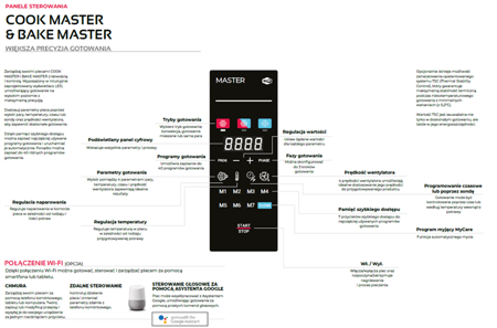 Electric combi steamer | bakery and pastry oven | automatic washing system | 6x600x400 | 12,6 kW | 400 V | Mychef BAKE MASTER 6E