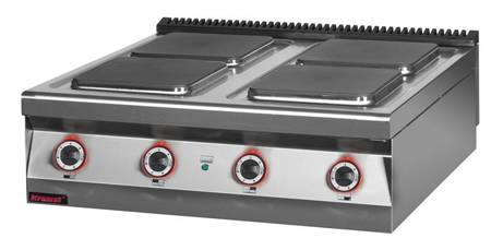 Electric cooker 4 plate 900 mm 4x4,0 kW 900.KE-4 Kromet