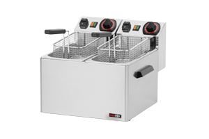 Electric fryer 5 + 5 l | Red Fox FE - 44 S