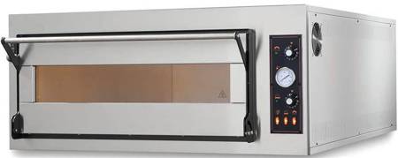 Electric modular chamotte baking oven with raised chamber | 2x600x400 | BAKE 4H (TR4H)