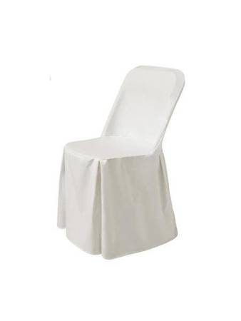 Excellent white HENDI chair cover 813096