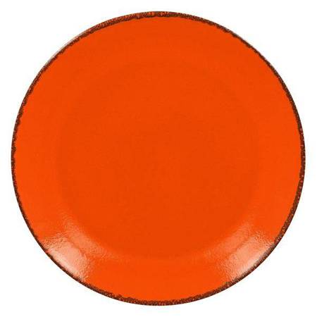 FIRE Flat plate, round 27 cm orange II TOM-GAST code: R-FRNNPR27OR-12