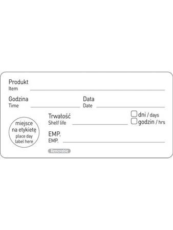 Food Safety Stickers - Expiration Date HENDI 850206