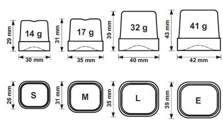 Frozen Dice ice cube maker | 100 kg/24h | water cooling system | SL260W