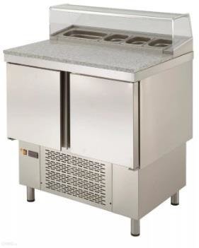 GN 1/1 ESSENZIAL LINE ETS-100 D G refrigerated salad table