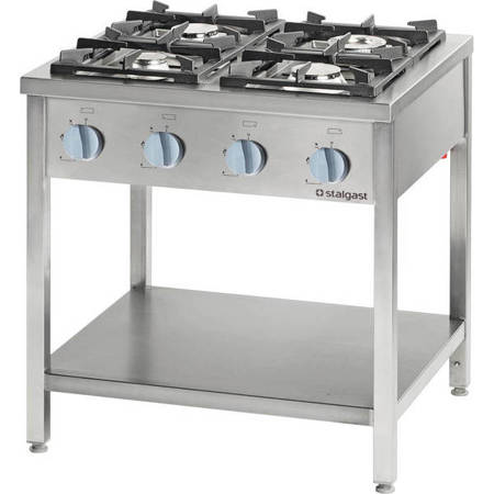 Gas cooker, 4-burner, 900 mm, 36.0 kW, G20 999551 STALGAST