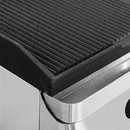 Gas grill plate | fluted/smooth | 6,4kW | RQG30953