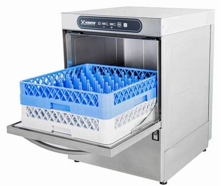 Glass and plate dishwasher | 500x500 double basket system | 230V | KRUPPS CUBE LINE C537E | Advance electronic panel