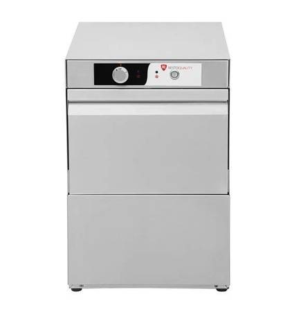 Glass dishwasher RQ350D | 350X350 basket | 430X480X660mm | 2,65kW | 230V