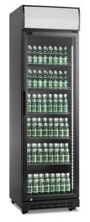 Glass refrigerated cabinet RQ419-BLACK| 388l | black (SD420BE)