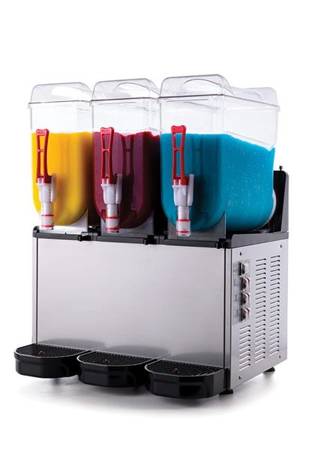 Granitor for sorbets | slush shake | 12l+12l+12l