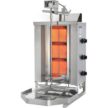 Gyros, gas kebab, GD 3, P 10.5 KW, G 20 STALGAST 777531