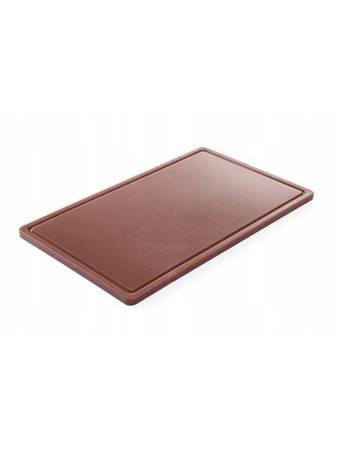 HACCP GN 1/1 cutting board - brown HENDI 826041