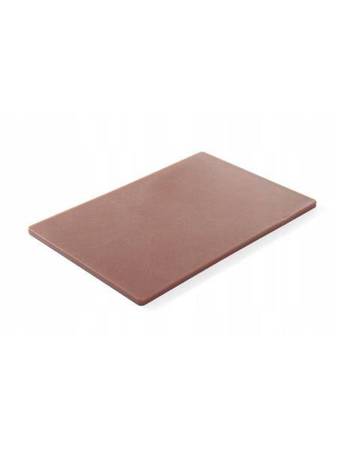 HACCP cutting board 450x300x12,7 - brown HENDI 825556