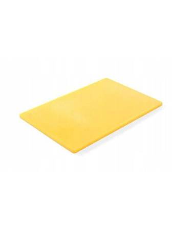 HACCP cutting board 450x300x12,7 - yellow HENDI 825563