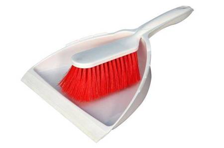 HACCP dustpan+ sweeper set 230 x 340 mm - red HENDI 17931162828