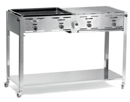 HENDI 154908 Grill-Master Quattro Gas Grill