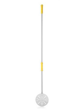HENDI 617786 perforated pizza turning spatula with movable handle